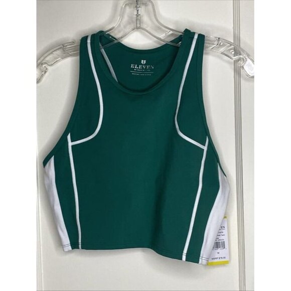 eleven by venus Williams Backspin Midi Tank & 7/8 Legging In Alpine Green Medium - Picture 4 of 12